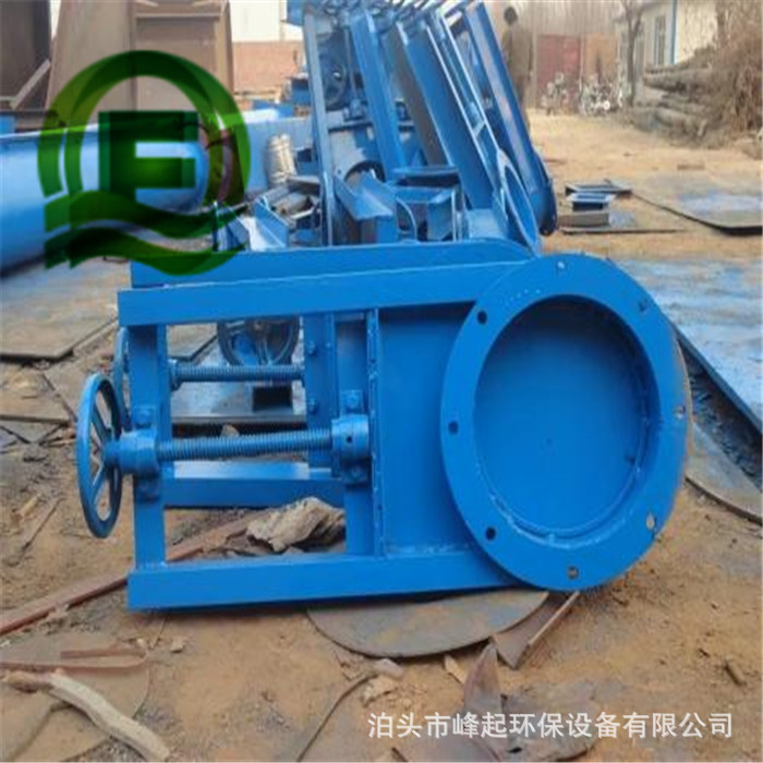 手动螺旋闸阀800*800手动平板闸板阀插板门除尘器卸灰螺旋闸门