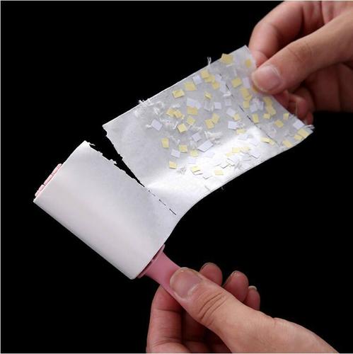 Candy color 30-layer sticky roller clothing sticky duster removable brush coat dust roller brush portable