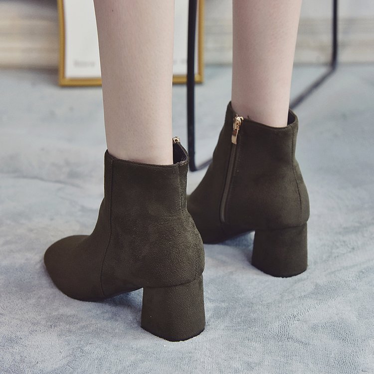 Bottes femme en Daim - Ref 3354988 Image 3