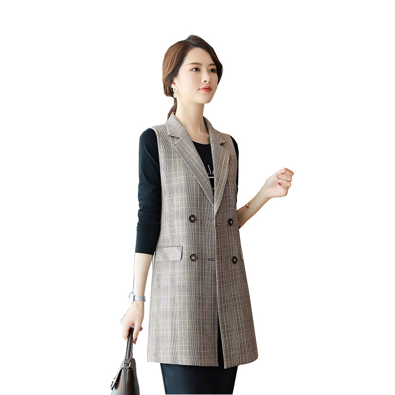 Gilet femme en Mélange de fibres chimiques - Ref 3316991 Image 5