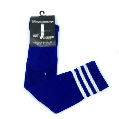 Adult football socks over the knee long tube sweat-absorbent and deodorant thickened towel bottom socks pure cotton boneless game training