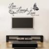 Creative decorations for living room for bedroom, stickers PVC, new collection, English, wholesale