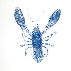 Imperial Scorpion Lure Soft Worm 95mm/12.6g Four-Pack Shrimp-Shaped Glowing Fake Bait Catfish Lure Fishing Bait