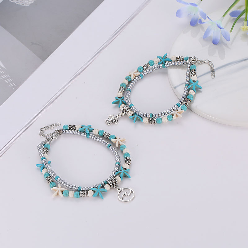 Style Ethnique Animal Alliage Placage Pas D'incrustation Femmes Bracelet De Cheville display picture 5