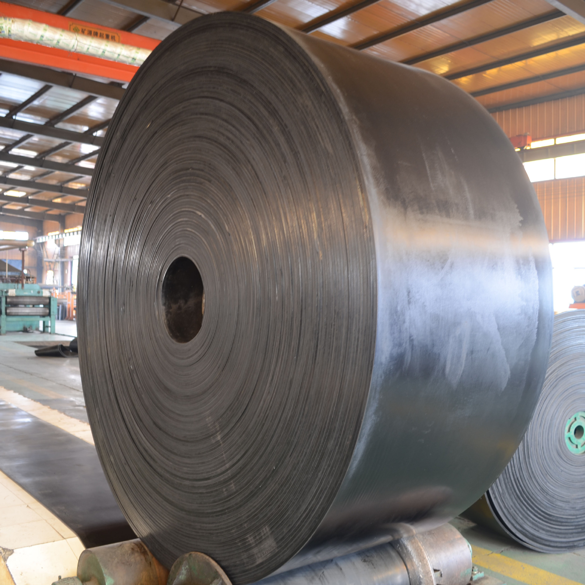 棉帆布输送带棉线夹层胶板铺地橡胶1200宽牛羊槽子橡胶带耐磨防滑