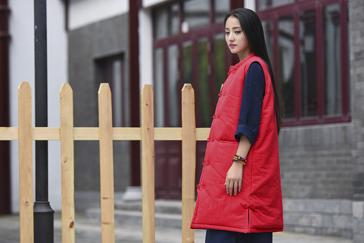 Gilet femme en lin - Ref 3434692 Image 32