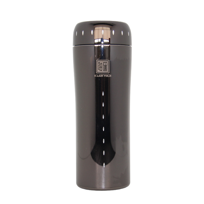 匡迪厂家直销2号商务三层真空保温杯 定制LOGO刻字 节日礼品水杯