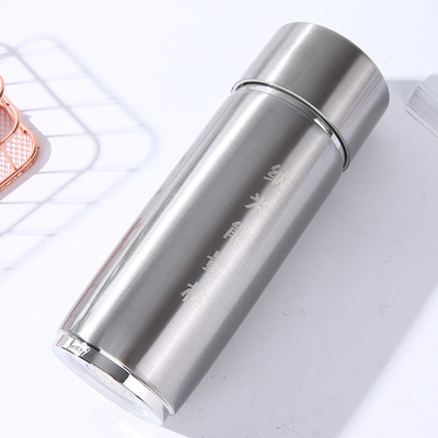304 Stainless steel vacuum cup Nanometer Energy Cup Double dragon cup Health Cup Tourmaline Weak alkaline Water cup