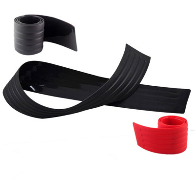 automobile trunk Protection of Bumper Anti collision Scuff Rubber strip Decorative strip After the guard threshold Rubber strip