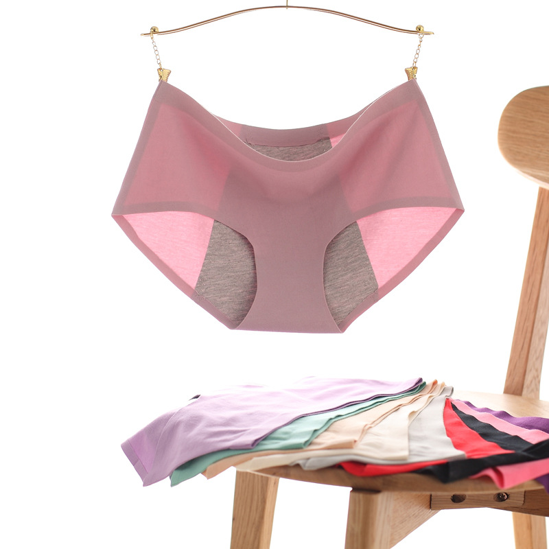 summer ventilation Triangle pants Ladies Middle-waisted comfortable Underwear sexy Hip lady Physiological pants