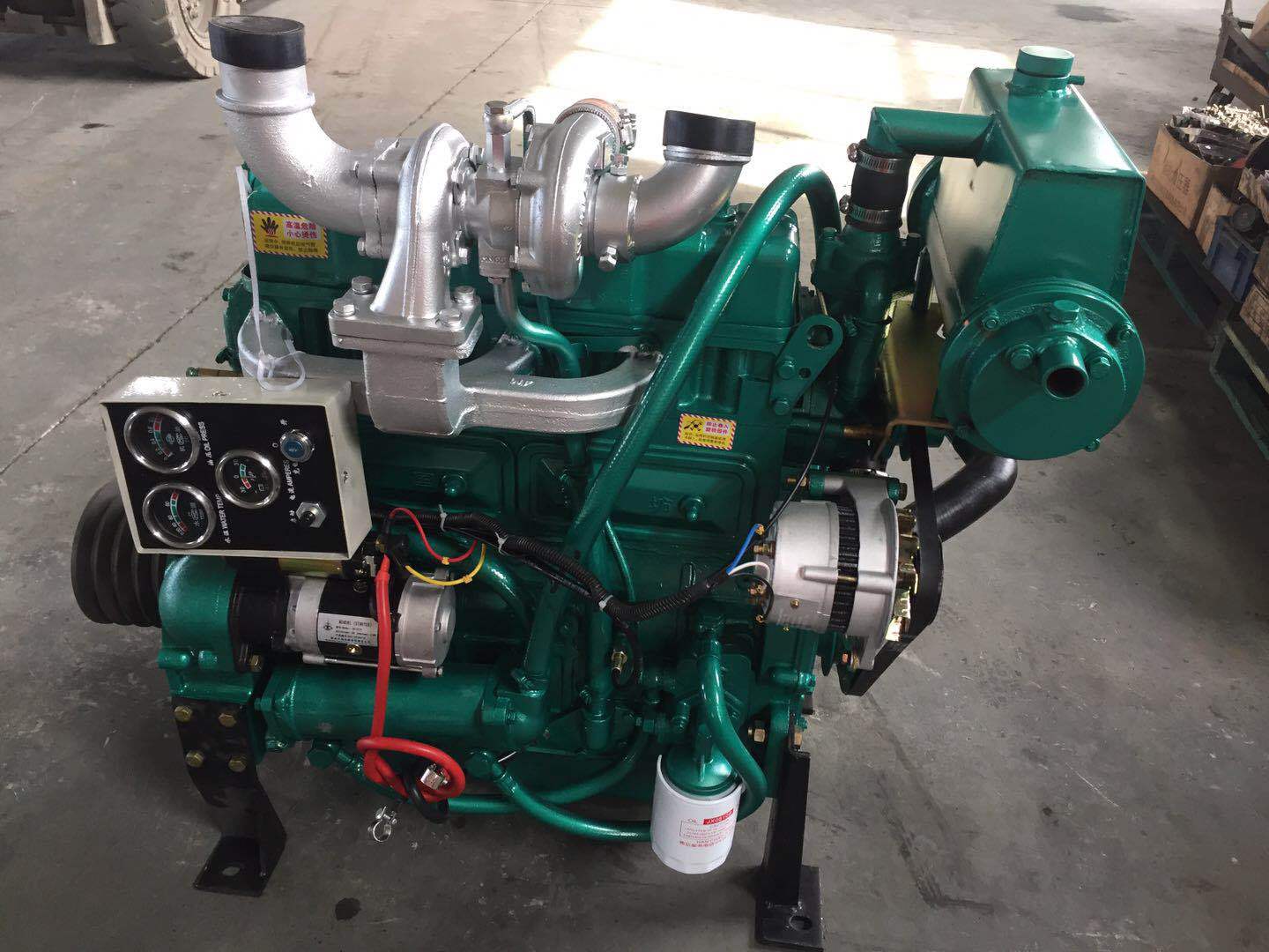 葫芦岛ZH4102ZC增压柴油机 渔船捕捞养殖用70马力52kw船机柴油机