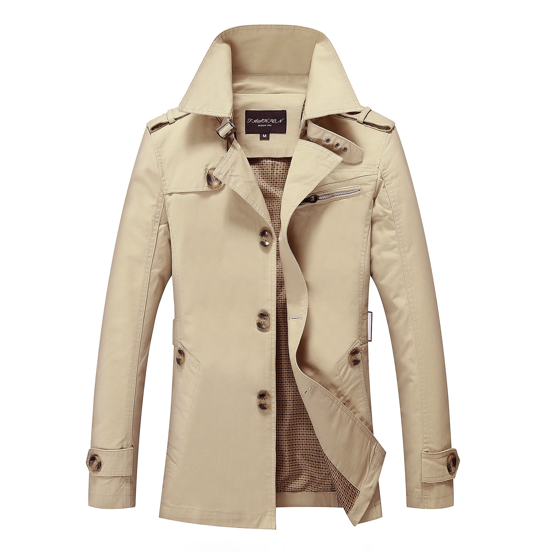 Autumn men's jacket for leisure