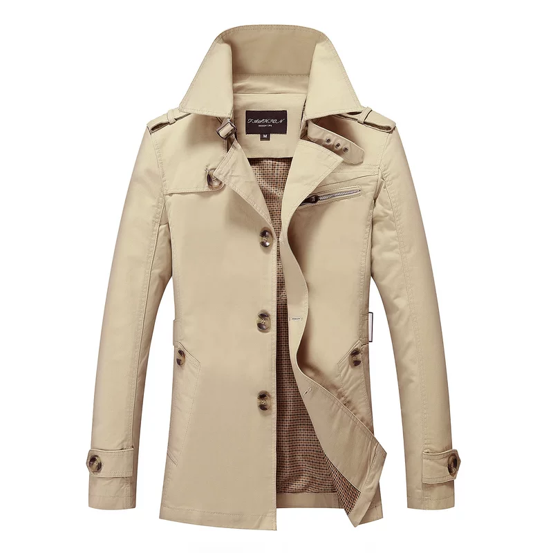 Autumn men's jacket for leisure