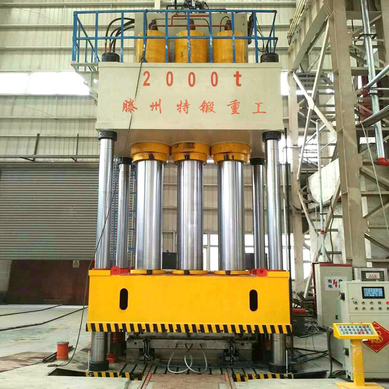 2000吨SMC玻璃钢风机外壳成型液压机模压机 免费上门安装调式