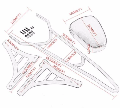 bow backrest, Motorcycle Safety Supplies