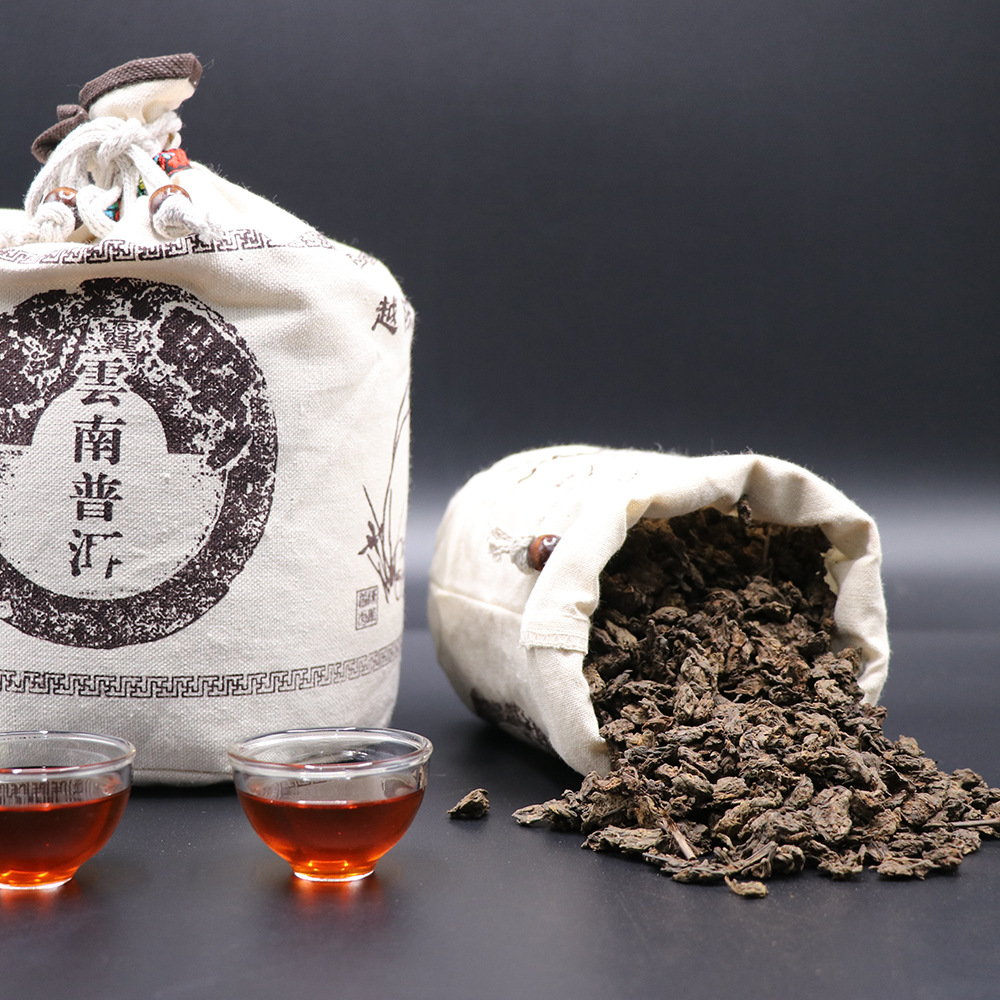 云南金典茶业 普洱熟茶 散茶叶 百号老茶头 散茶黑沱茶 厂家批发