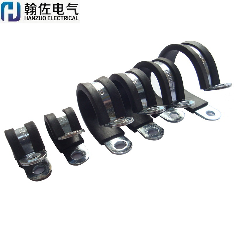 【管夹】翰佐SKM波纹管管夹 直径6-106mm单边固定夹 线缆R型管夹-阿里巴巴