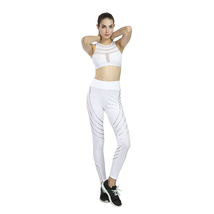 printing high waist tight sports yoga leggings  NSLX30969