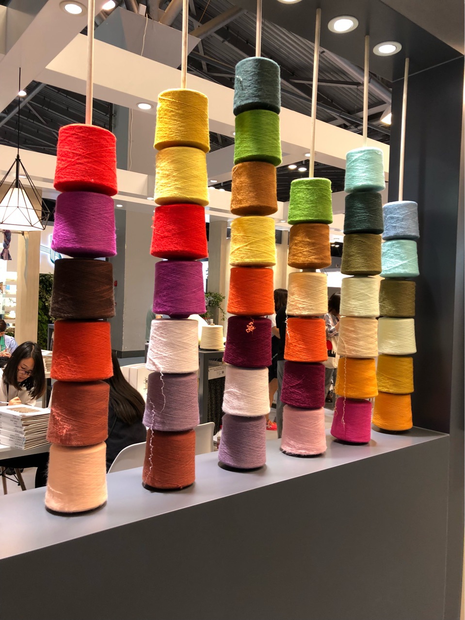 羊毛纱线20支双股，本白，色纱，筒纱，绞纱