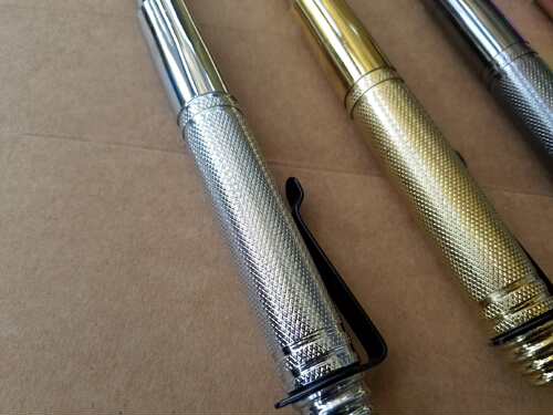 Wild Valley Pen Baton German Pen Style Self-Defense Baton Car Self-Defense Accessories Three-Section Baton Telescopic Baton Self-Defense