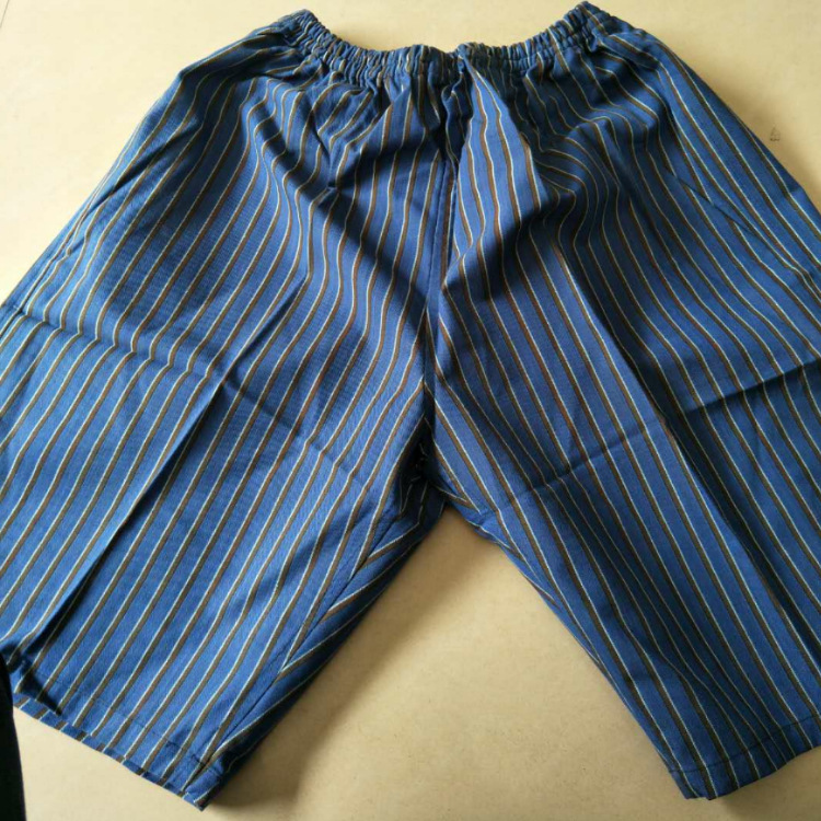 wholesale 2020 new pattern pure cotton The old coarse cloth man shorts Big pants Five point pants fashion Beach pants knee