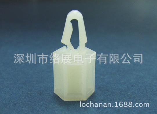 络展厂家塑胶间隔柱 隔离柱 支撑柱 PSK284-9.5单孔4.0免费样品