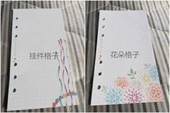 Wholesale various colored expandable note pads A5A6A7 floral expandable note book expandable pads