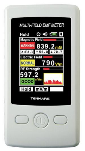 台湾泰玛斯Tenmars电磁波测试仪TM-190