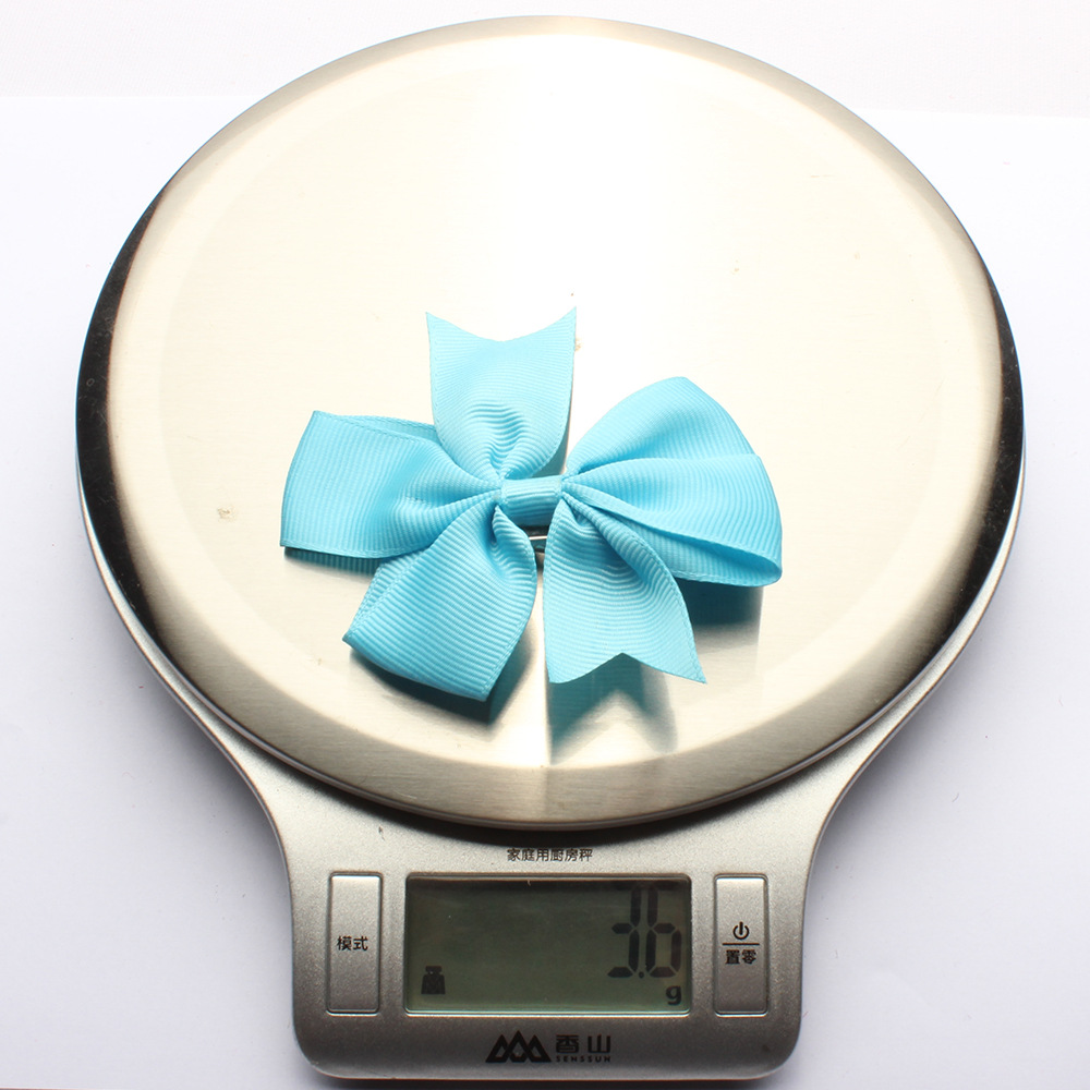 4g Weight Cute Bow Knot Cloth Hair Clip