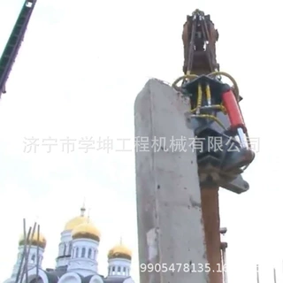 热销圆形桩 方形桩破桩机 拔桩设备 抗拔桩清理机 免人工作业设备