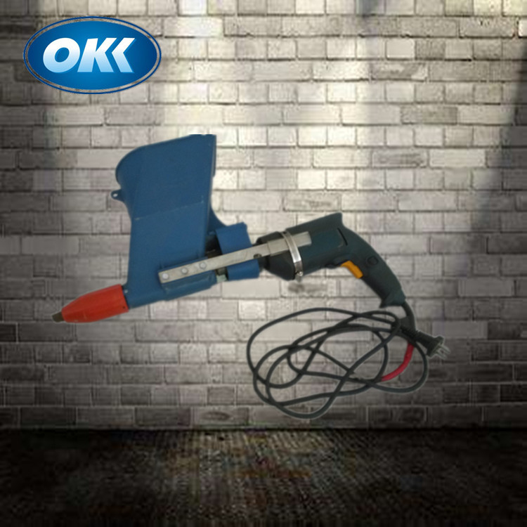 外墙装修墙砖与墙砖之间缝隙的电动填缝机    电动填缝机-海特