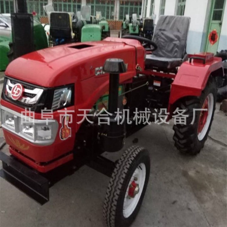 多缸604农用四轮拖拉机 四驱东方红拖拉机 多功能果园大棚旋耕机