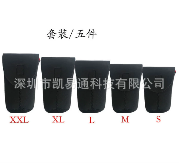 Lens, case bag, set, 5 pieces