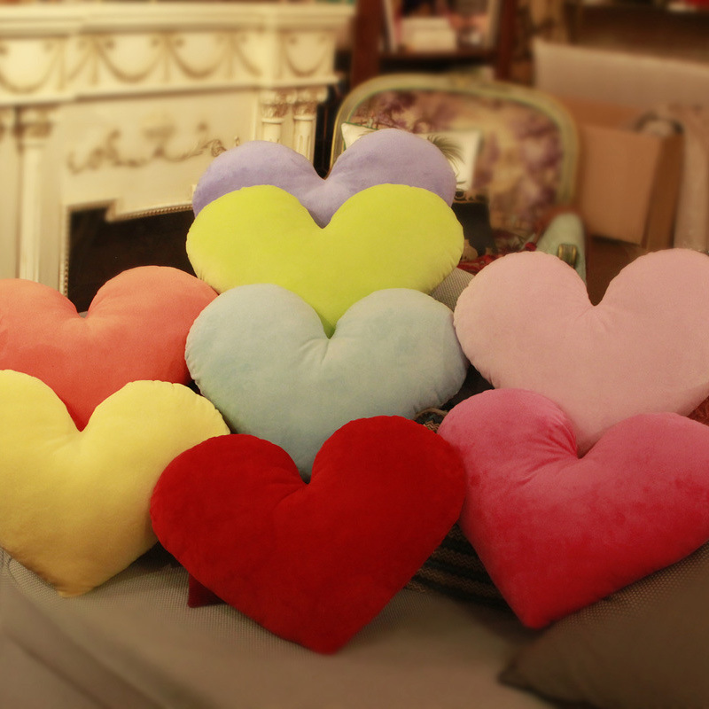 Pillow heart shaped