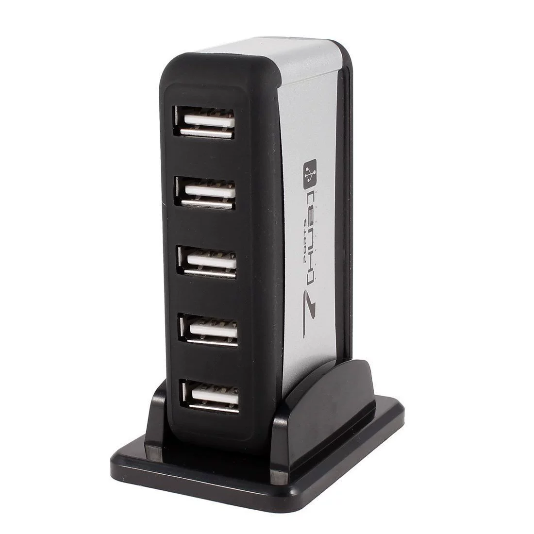 Поставщик производителя вертикальный односторонний USB HUB 7 портов сборка шнура с источником питания высокоскоростное USB-расширение