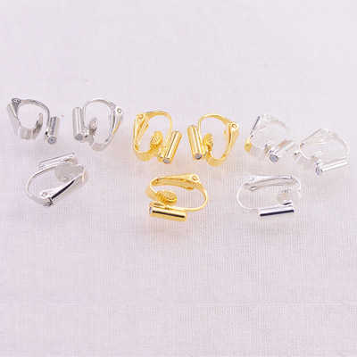 抖音热卖同款DIY无需剪耳针耳夹转换神器无耳洞耳环配件工厂批发