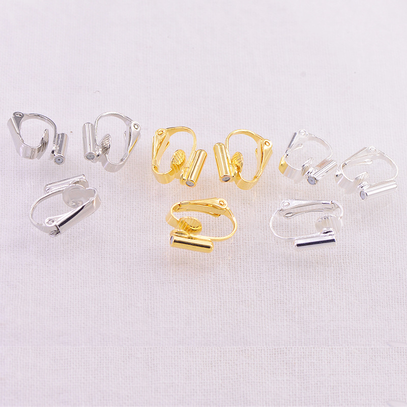 抖音热卖同款DIY无需剪耳针耳夹转换神器无耳洞耳环配件工厂批发