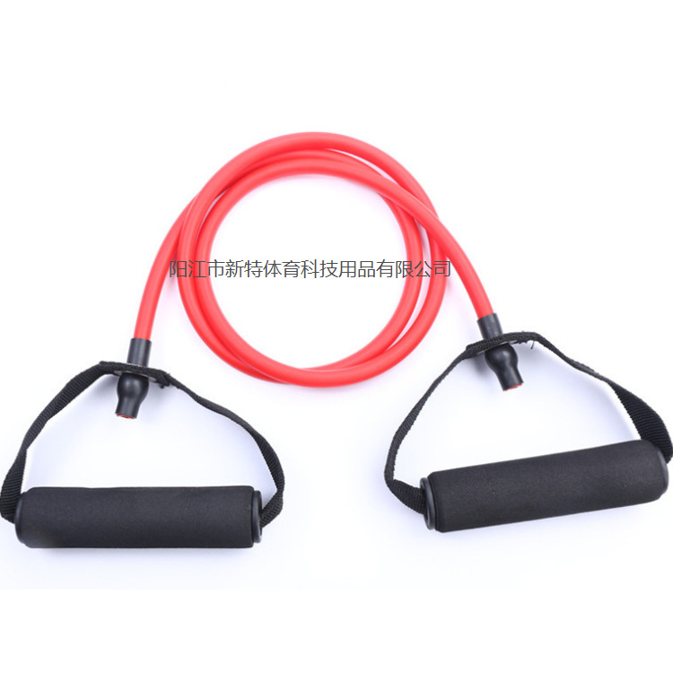 批发训练健身弹力绳 拉力器 臂力器 瑜伽一字拉力器 拉力绳
