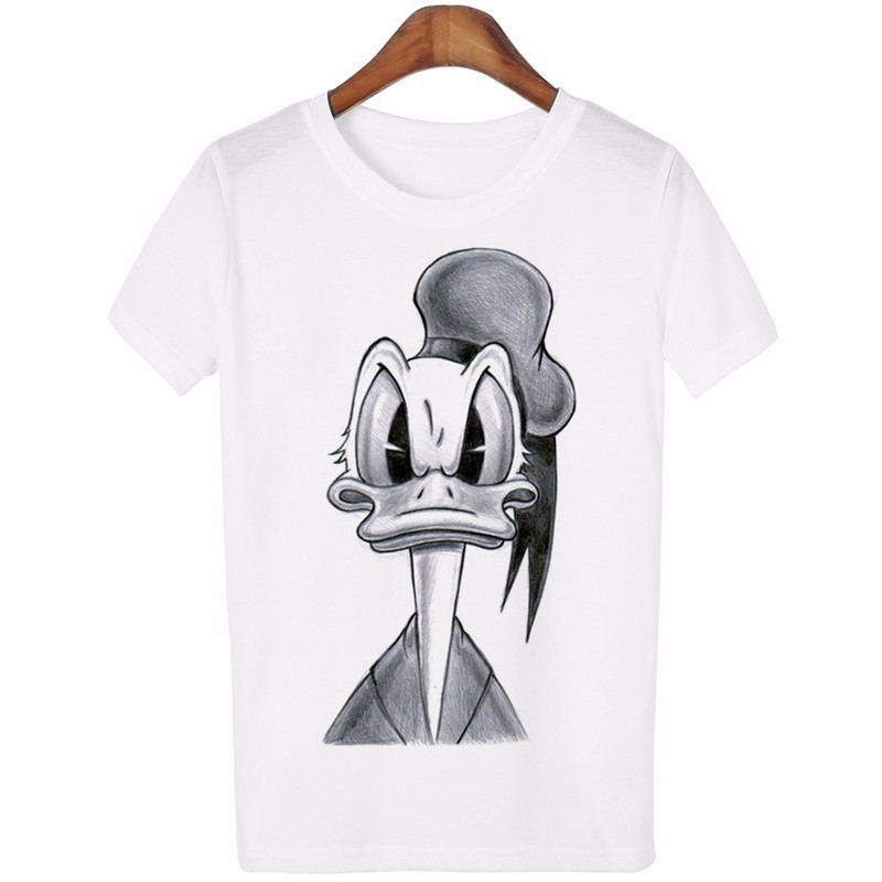 Cartoon Style Women's T-Shirt