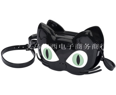 2018新款mini melissa梅麗莎同款小貓包斜跨單肩包配原裝包裝盒