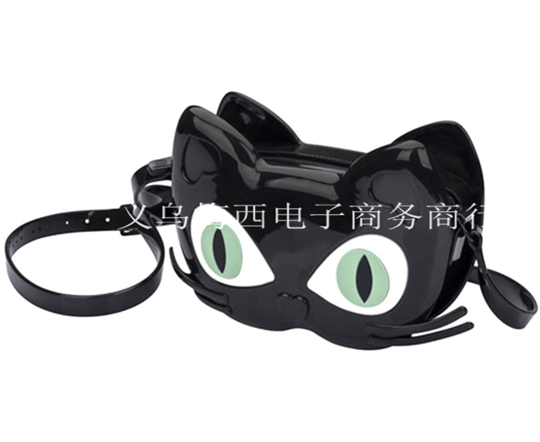 2018新款mini melissa梅麗莎同款小貓包斜跨單肩包配原裝包裝盒