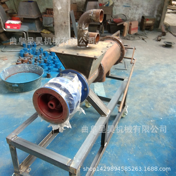 工厂直销大小型号固液粪便不锈钢干湿分离挤干机欢迎选购呈昊机械