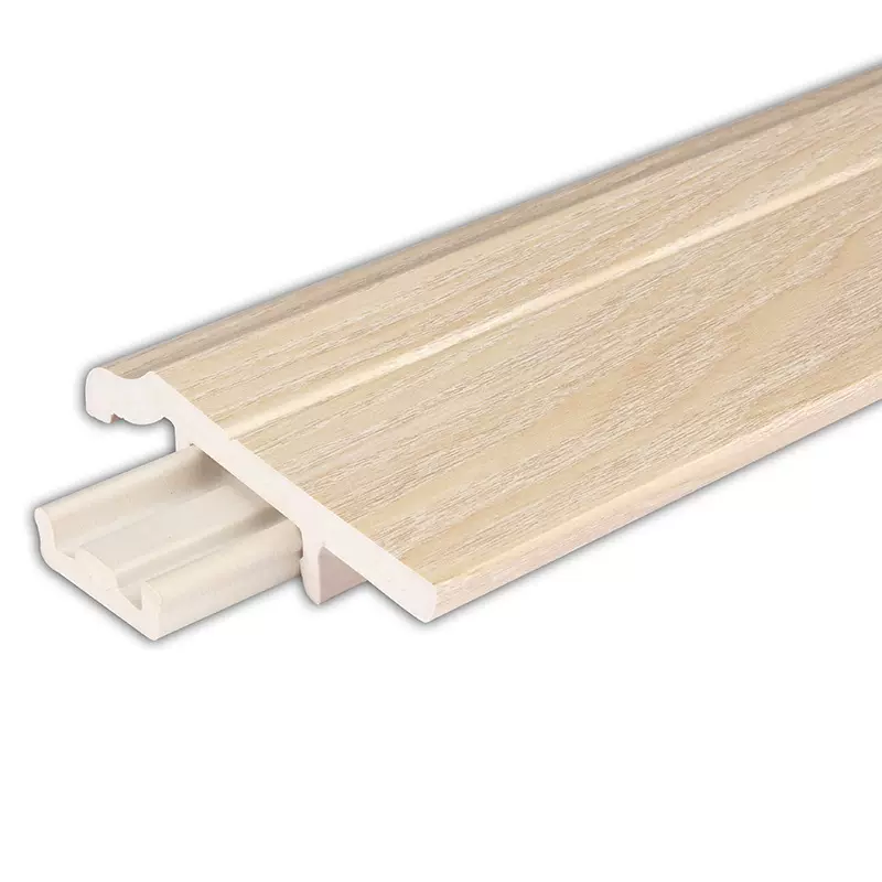 加工定制家装建材装饰线板地板配件PVC收边线踢脚线板角线护墙板