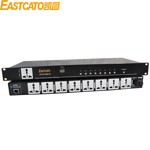 供应凯图IPCS-N0810、8通道网络电源控制器(智能家居，电源管理)