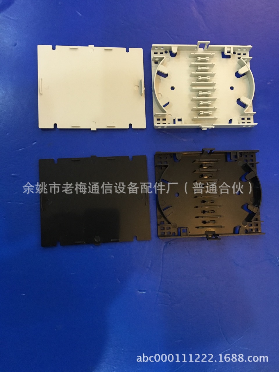 生产此款微型12芯可重叠式熔接盘(100*80*12)、六芯直熔盘