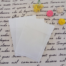 厂家定制硫酸纸信封空白半透明中式贺卡感谢卡信封可烫金印刷logo