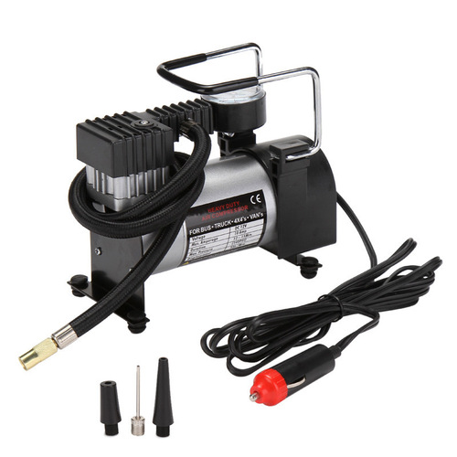 Car metal car air pump air pump 12V car tire air pump air pump single cylinder air pump