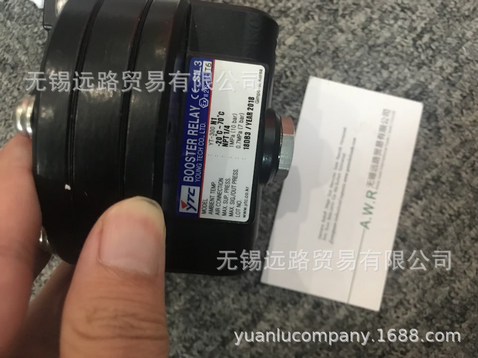 韩国YTC阀门定位器YT-1000LSN132S2带反馈，不防爆，直行程现货