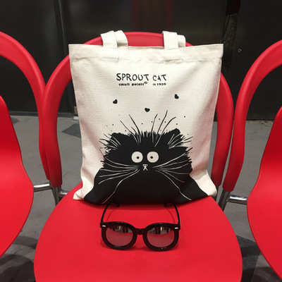 小布点卡通学生补习袋可爱单肩便携手提帆布包袋工厂直销现货批发