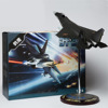 Realistic metal invisible fighter, airplane model, scale 1:24, collector's edition